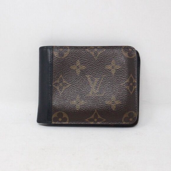 Louis Vuitton #X71B2N Monogram Canvas Macassar Bifold Wallet - Picture 1 of 7